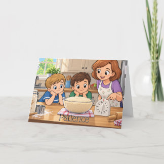 Frukt av Anden: Tålamod Barnkort Kort