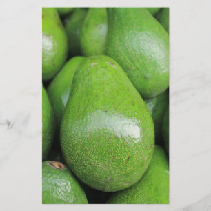 Frukt av avokado, färsk grönt brevpapper
