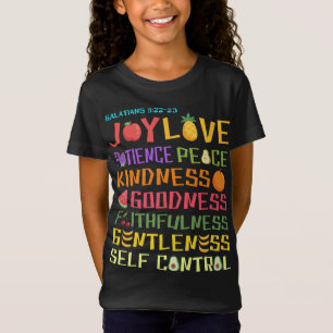 Frukt av den kristna bibelns anda t shirt