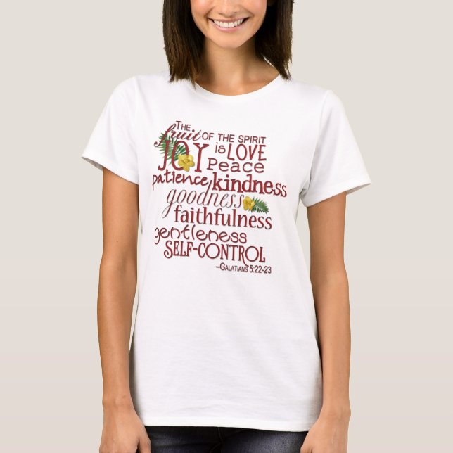 Frukt av den spritande blusen t-shirt (Framsida)