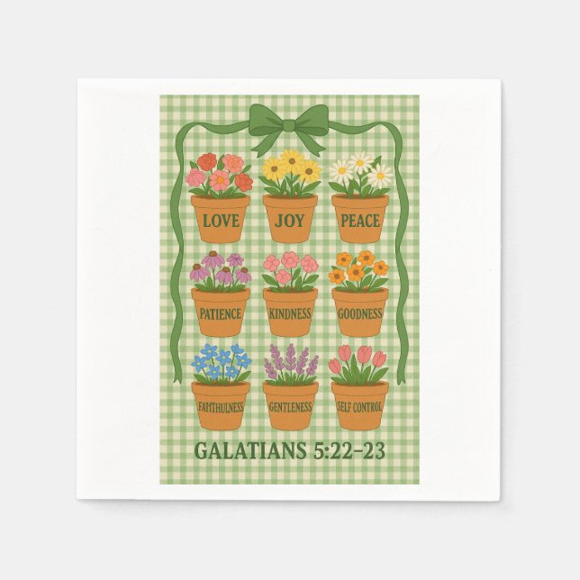 Frukt av Grönten Spirit Pappersservett (Framsidan)