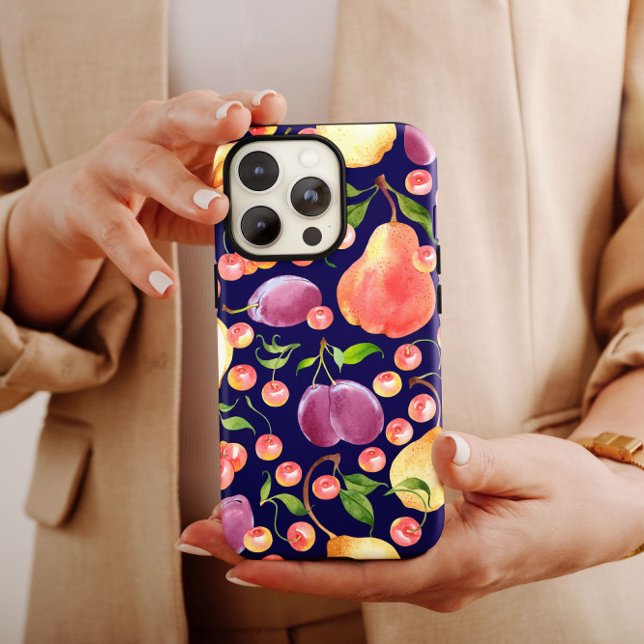 Frukt av lila druvor | iPhone 14 Fodral-Mate (Skapare uppladdad)
