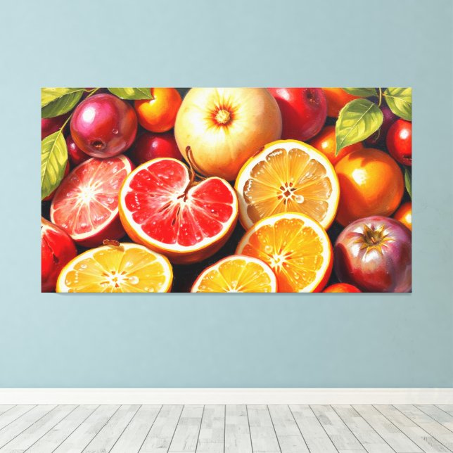 FRUKT AV LIV 7 CANVASTRYCK (Insitu (trägolv))
