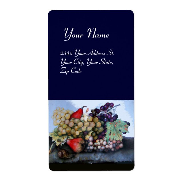 FRUKT AV SEASON 1 - DRUVOR OCH PÄRR blå Fraktsedel (Framsidan)