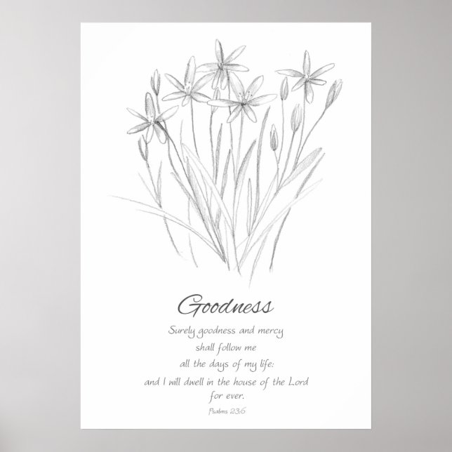 Frukt av Spirit Galatians 5:22 Scripture Poster (Framsidan)