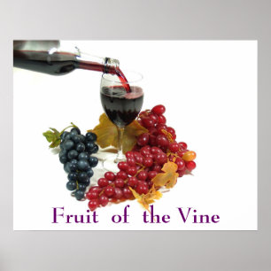 Frukt av Vineaffischen Poster