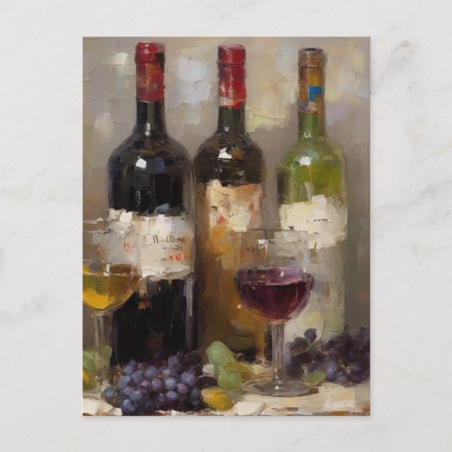 Frukt av vykortet för vin helg vykort (Framsida)