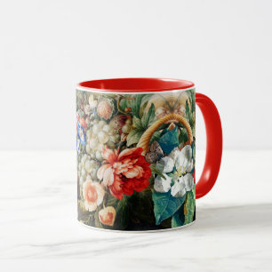 FRUKT,BLOMMOR,DRUVOR,FJÄRRFlamländska Blommigtar Mugg