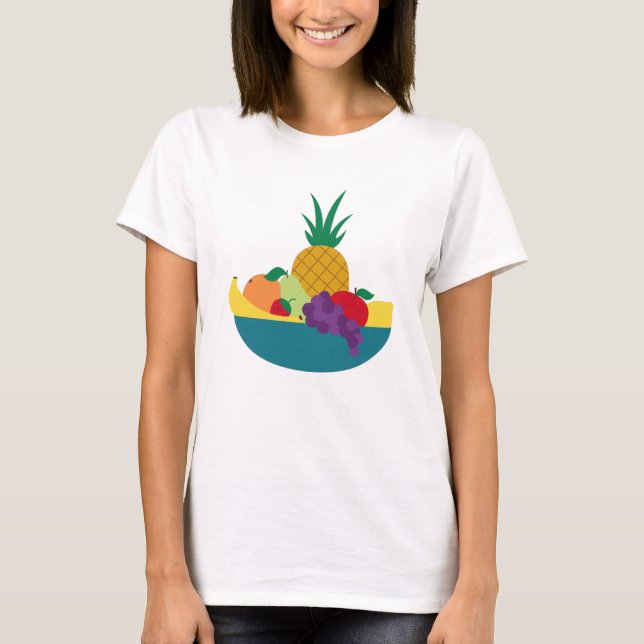 Frukt Bowl T Shirt (Framsida)