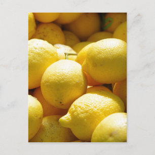 Frukt: Citroner Vykort