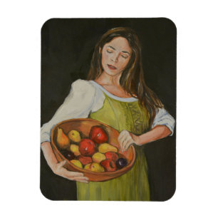 Frukt, Dam Art Flexibel magnet