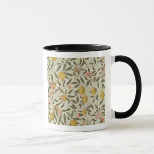 Frukt- eller Pomegranatetapetdesign Mugg