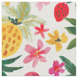 FRUKT FLINGERINGO Cute Tropical Fruit Mönster Tyg