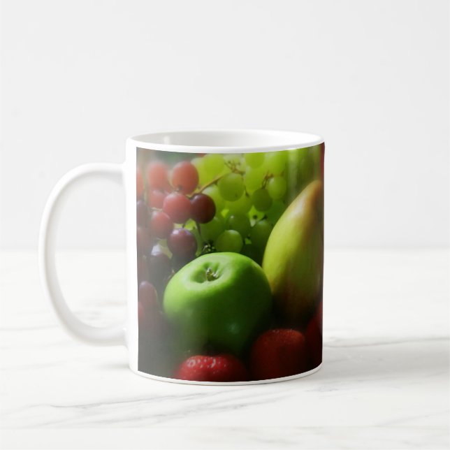 Frukt, fortfarande livkaffe Mugg (Vänster)