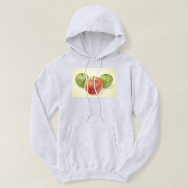Frukt från äpplen hoodie (Design framsida)