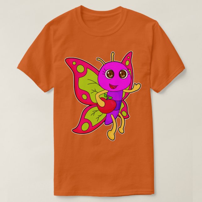 Frukt från fjäril t shirt (Design framsida)