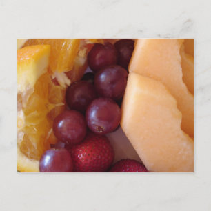 Frukt från frukost vykort