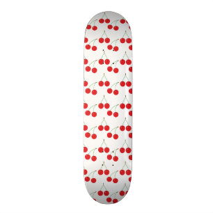 Frukt från körsbär, Mönster Old School Skateboard Bräda 18 Cm