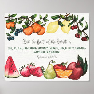 Frukt från Spirit Wall Art Poster