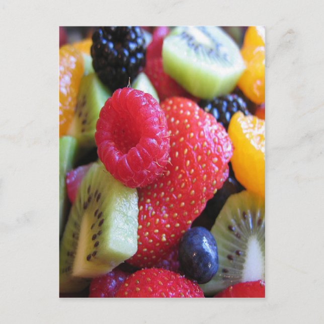 FRUKT-GRÖNSAKER VYKORT (Framsida)