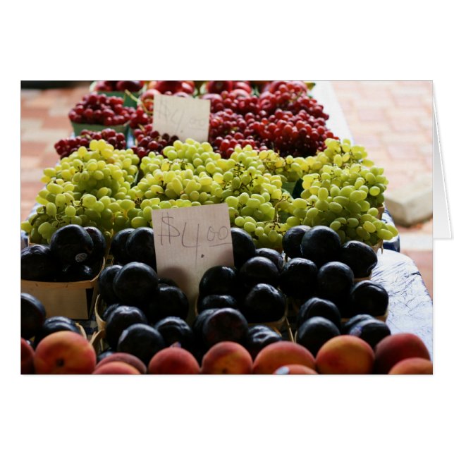 frukt hälsningskort (Framsidan Horizontal)