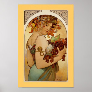 Frukt - höst c1897 poster