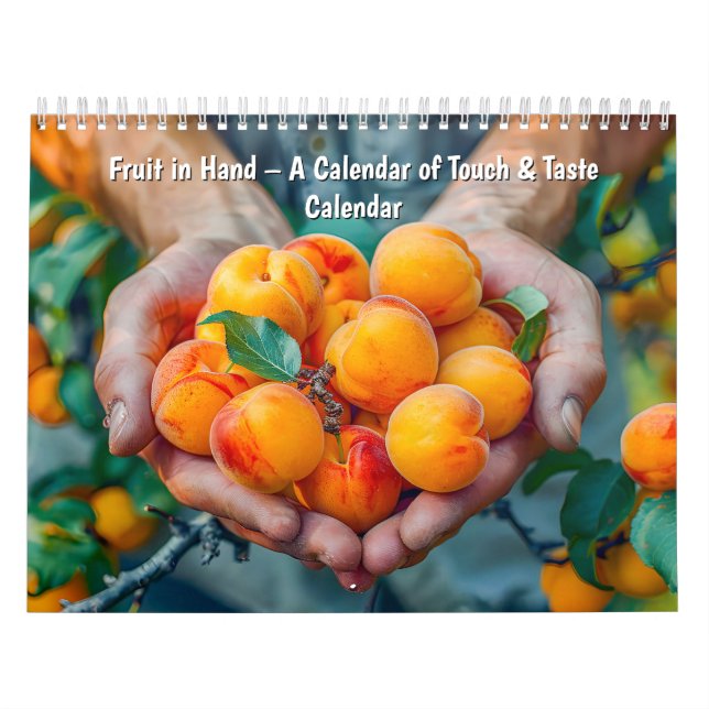 Frukt i Hand – En Kalendarium av Känsel & Smak Kalender (Omslag)