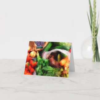 Frukt i Veg-vardagsmat Tack Kort