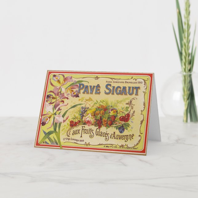 Frukt - kort (Framsida)