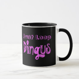 Frukt kretsar den Dingus muggen Mugg