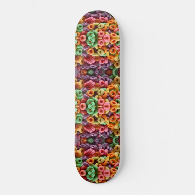 Frukt kretsar skateboard bräda 21,5 cm (Framsida)