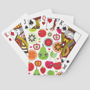 frukt lurar illustrationäpplet casinokort
