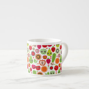 frukt lurar illustrationäpplet espressomugg