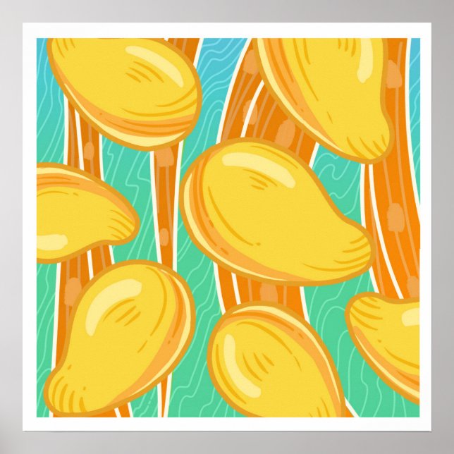 Frukt Mango Poster (Framsidan)