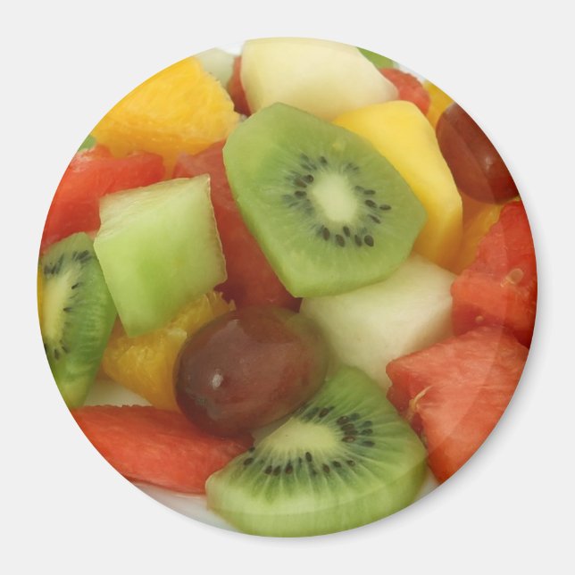 Frukt Medley Food Refrigerator Magnet (Framsidan)