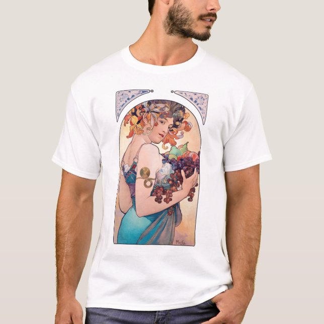 Frukt, Mucha T Shirt (Framsida)