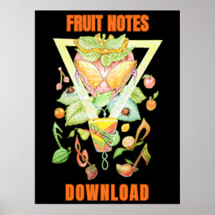 Frukt Notis Nedladdning Poster