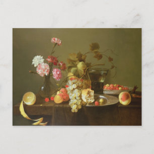 Frukt- och blomningstider vykort