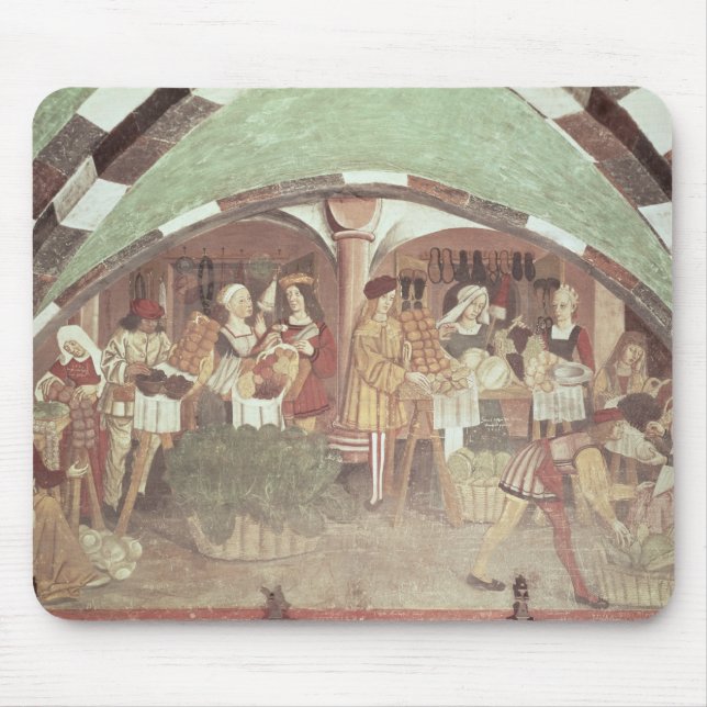 Frukt och grönsaken marknadsför musmatta (Framsidan)