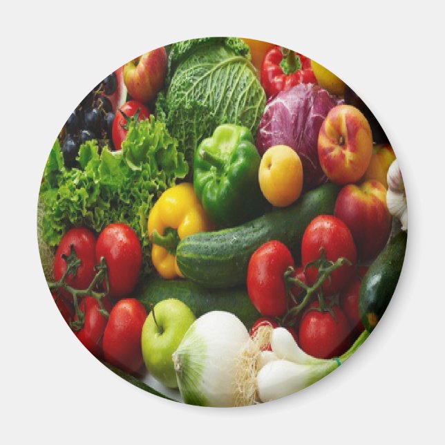 FRUKT OCH GRÖNSAKER MAGNET (Framsidan)