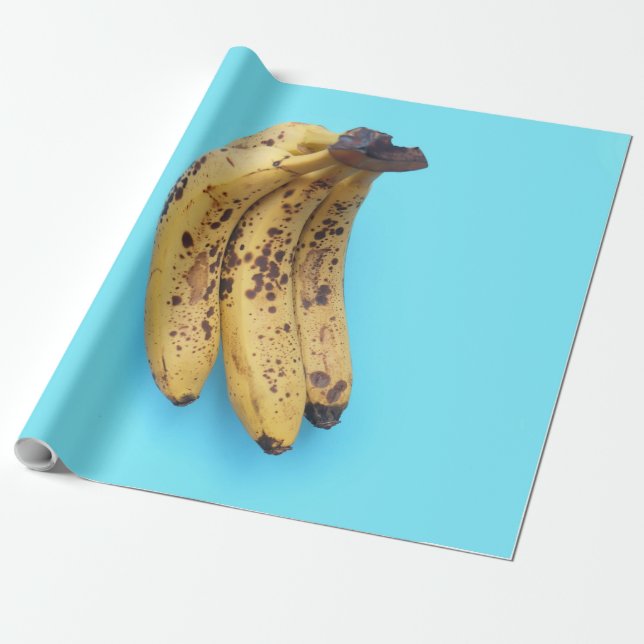 Frukt och grönsaker presentpapper (Utrullad)