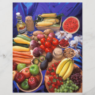 Frukt och grönsaker reklamblad