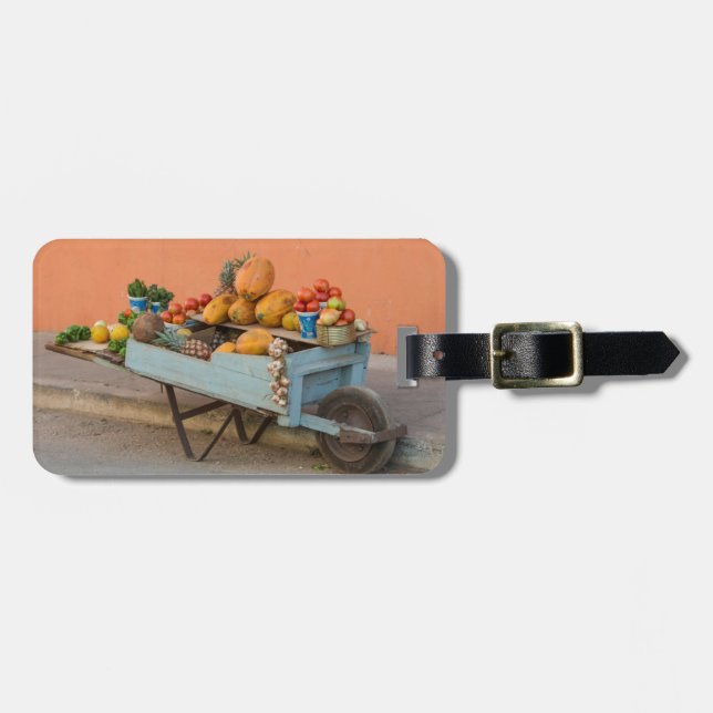 Frukt- och grönsaksvagn, Kuba Bagagebricka (Horisontell Framsida)