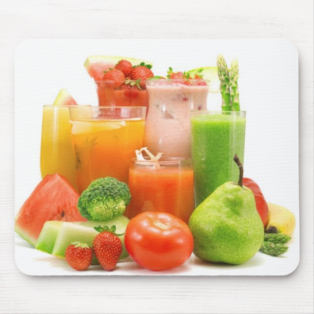 Frukt och mat Mousepad 52 Musmatta (Framsidan)