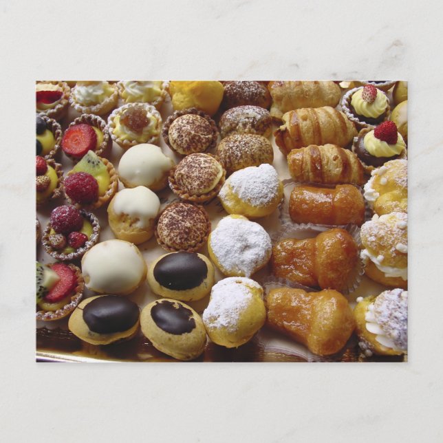 Frukt- och matvykort 13 vykort (Framsida)