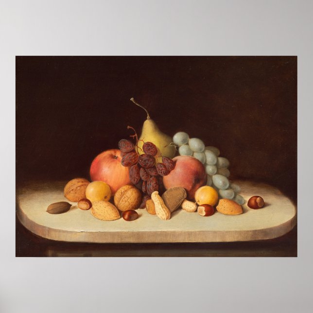 Frukt och Nöt - Robert Duncanson Fine Art Poster (Framsidan)