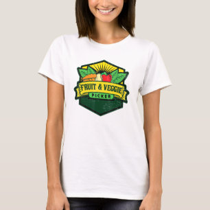 Frukt och Veggie Picker Fruit Farmer Vegan T Shirt