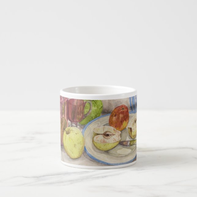 Frukt- och vin-lackering espressomugg (Framsidan)