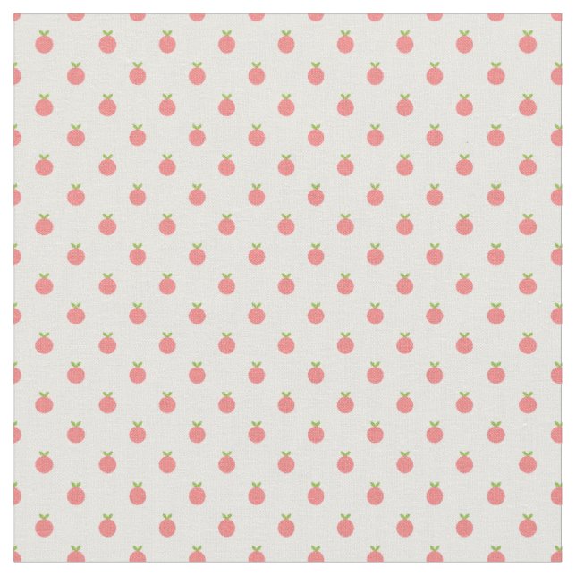 Frukt Polka dots Tyg (Närbild)