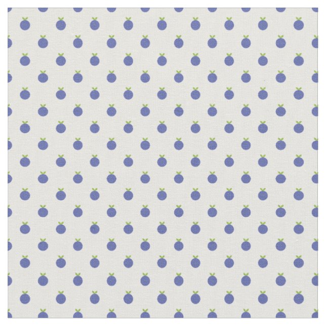 Frukt polka dots tyg (Närbild)